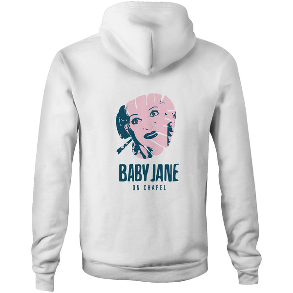 Baby Jane on Chapel Hoodie